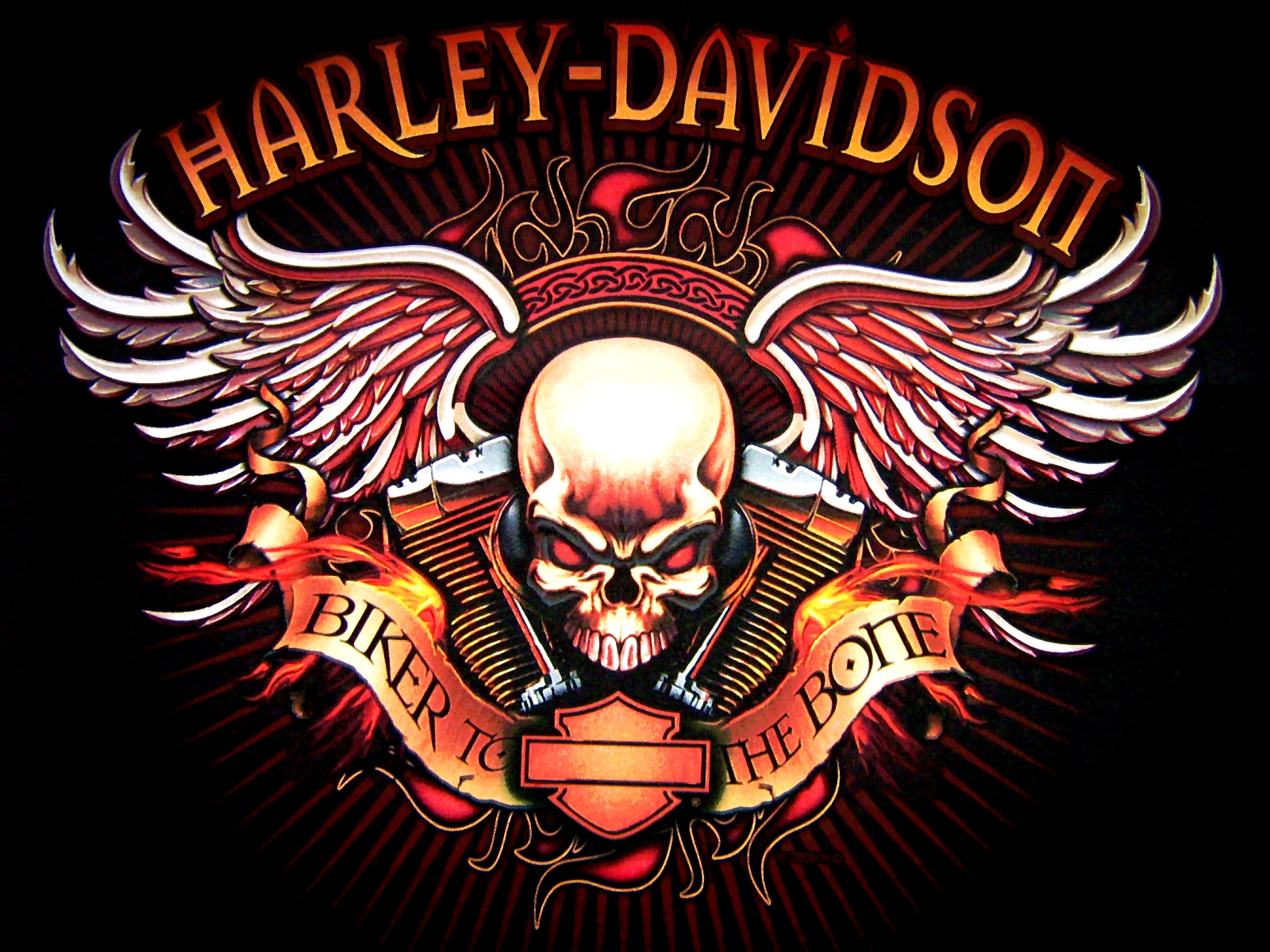 Harley Davidson HD Wallpaper Background