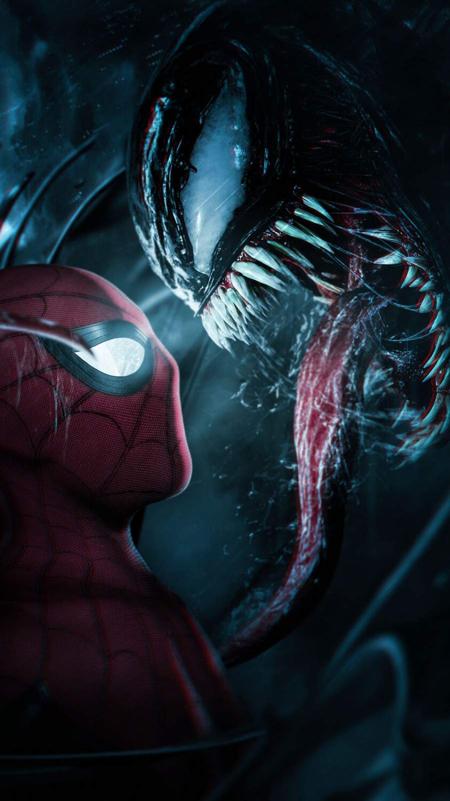 Spiderman iPhone Mobile Wallpaper Image And Venom Fan