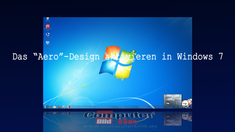 Windows Aero Design Aktivieren Puter Bild