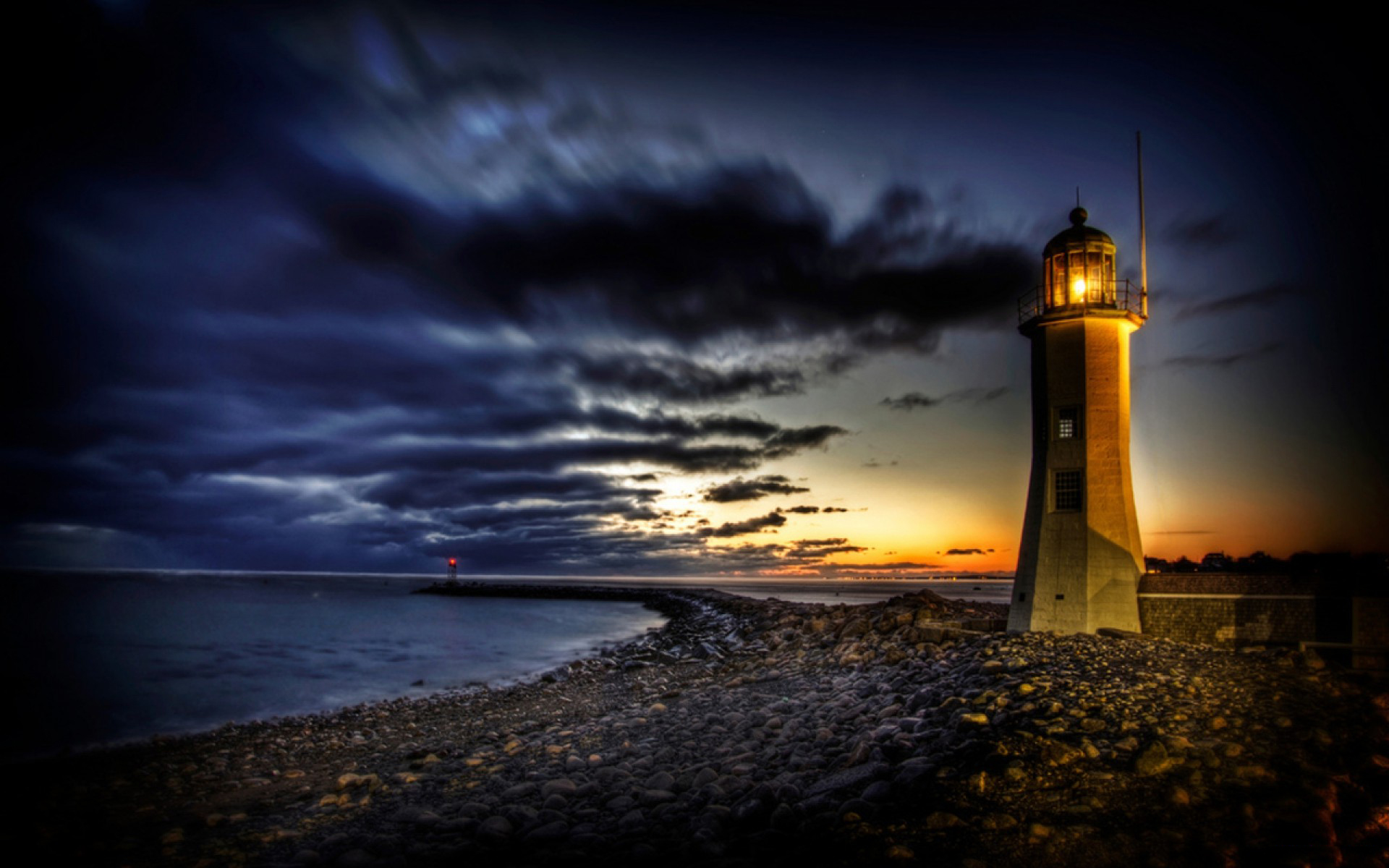 Lighthouse Wide Wallpaper High Definition Quality