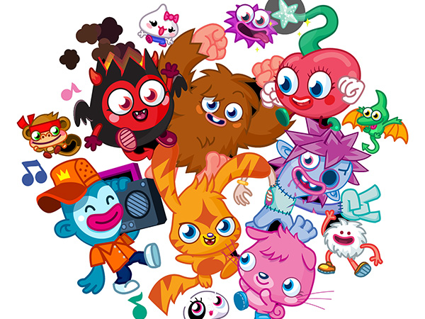 Wallpapers Monster Moshi Cake Ideas and Designs 600x450