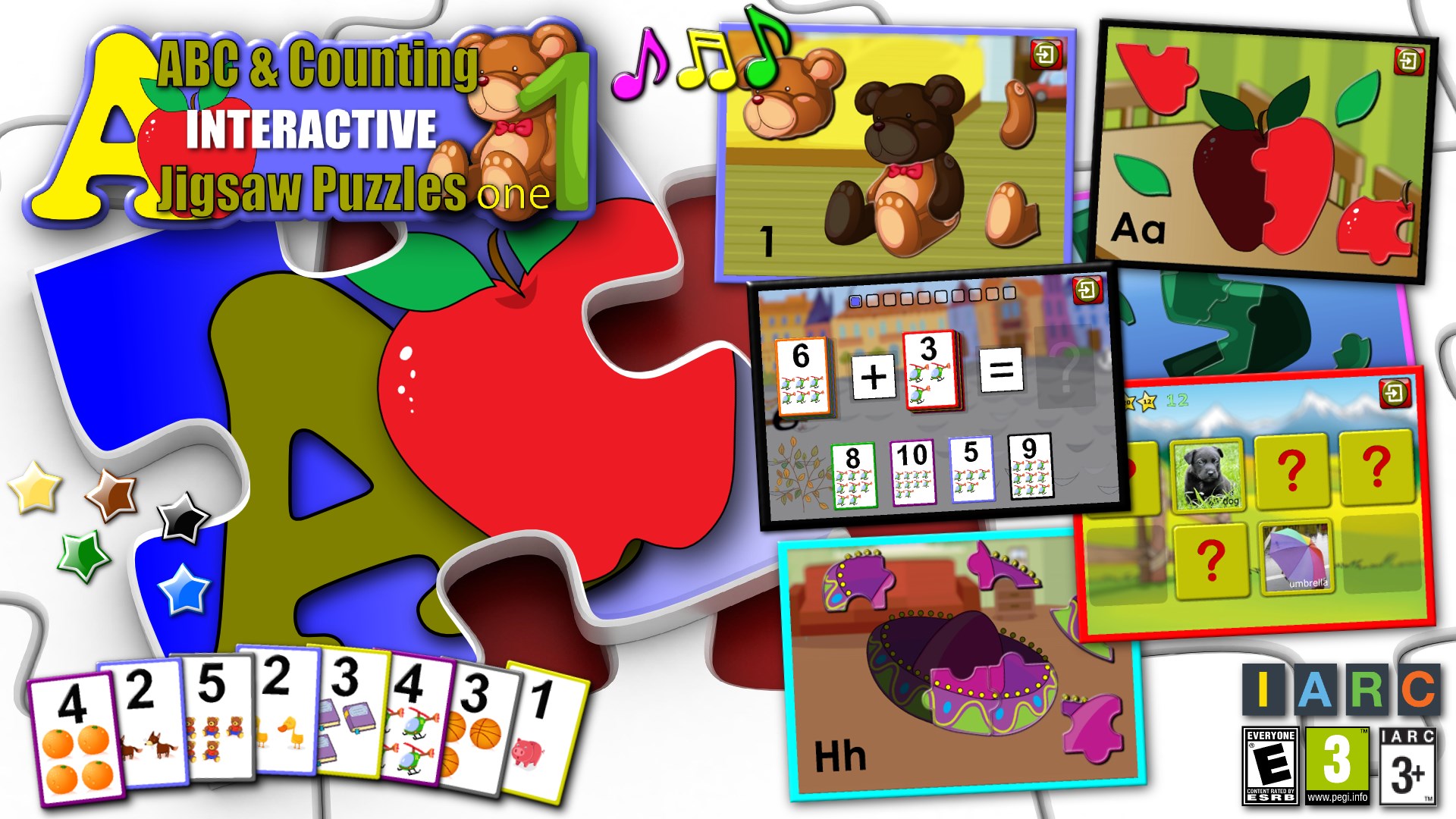 Get Kids Abc And Counting Jigsaw Puzzle Game Teaches The