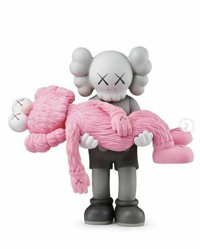 KAWS GONE COMPANION GREY AND BFF PINK 2019 Available for