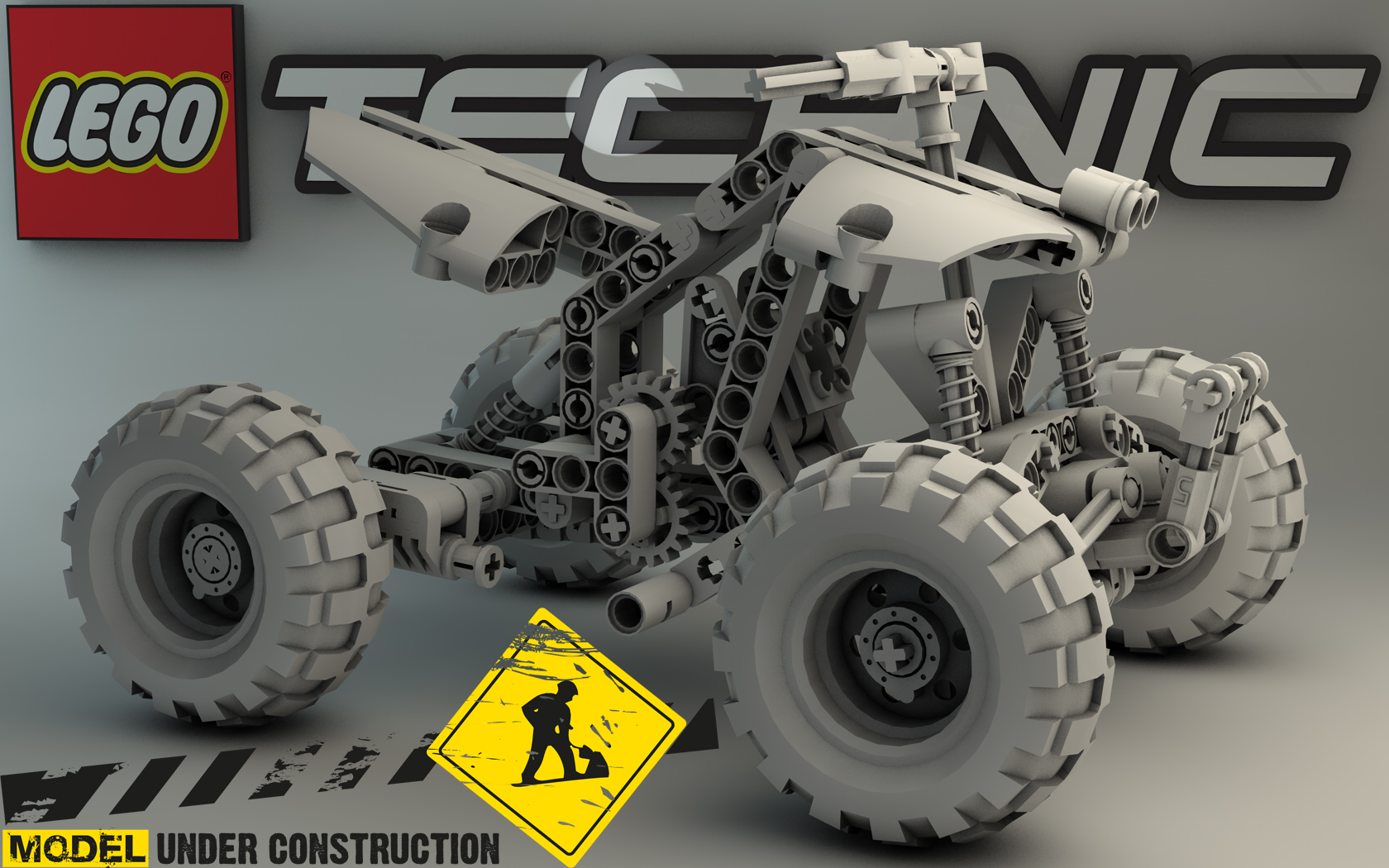 Lego Technic Quad Bike Part Dracu Teufel Deviantart