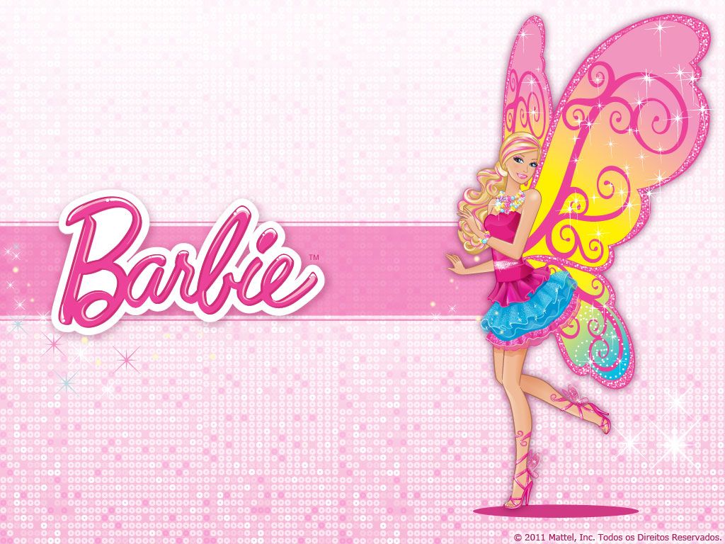 Wallpaper Of Barbie On