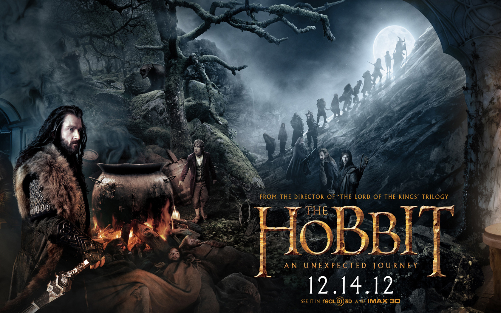  wallpapers from The Hobbit An unexpected journey Movie Wallpapers 1680x1050