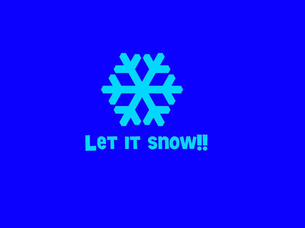 Let it snow wallpaper by sayurie on deviantART