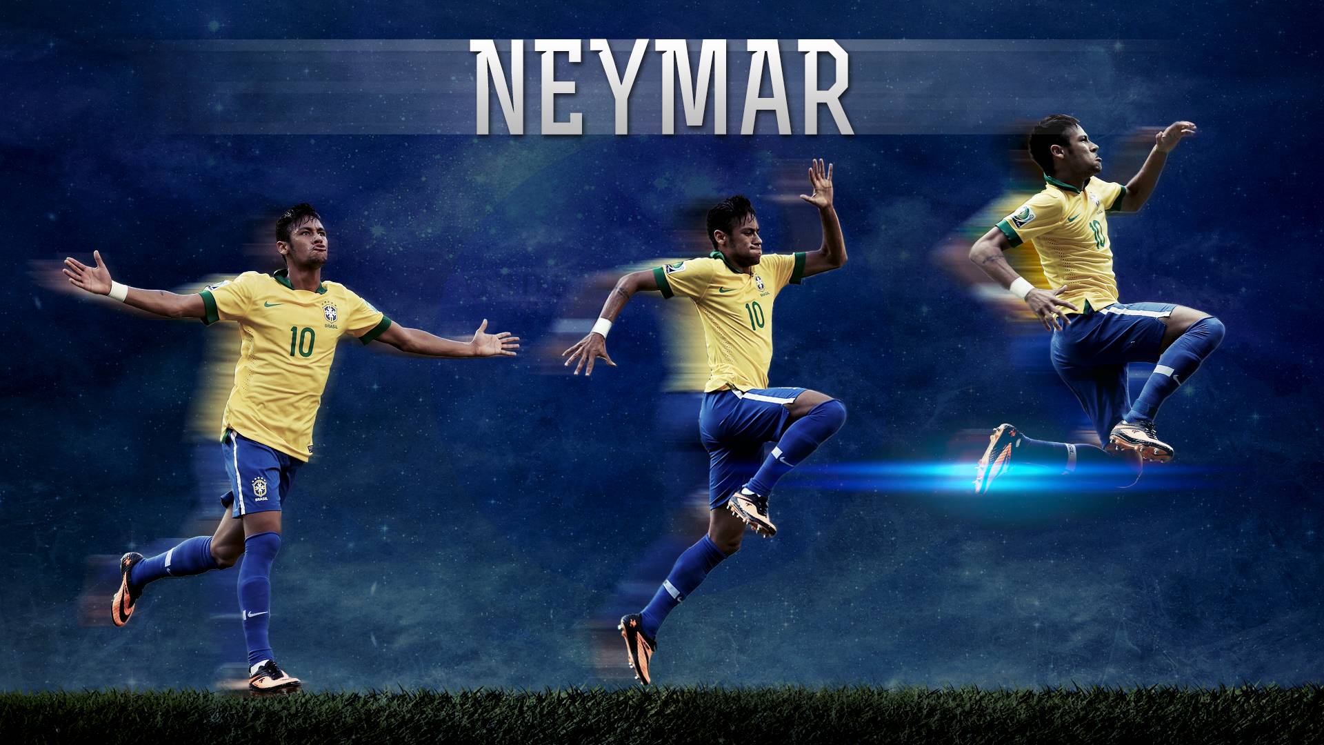 Wallpaper Neymar Selebrasi
