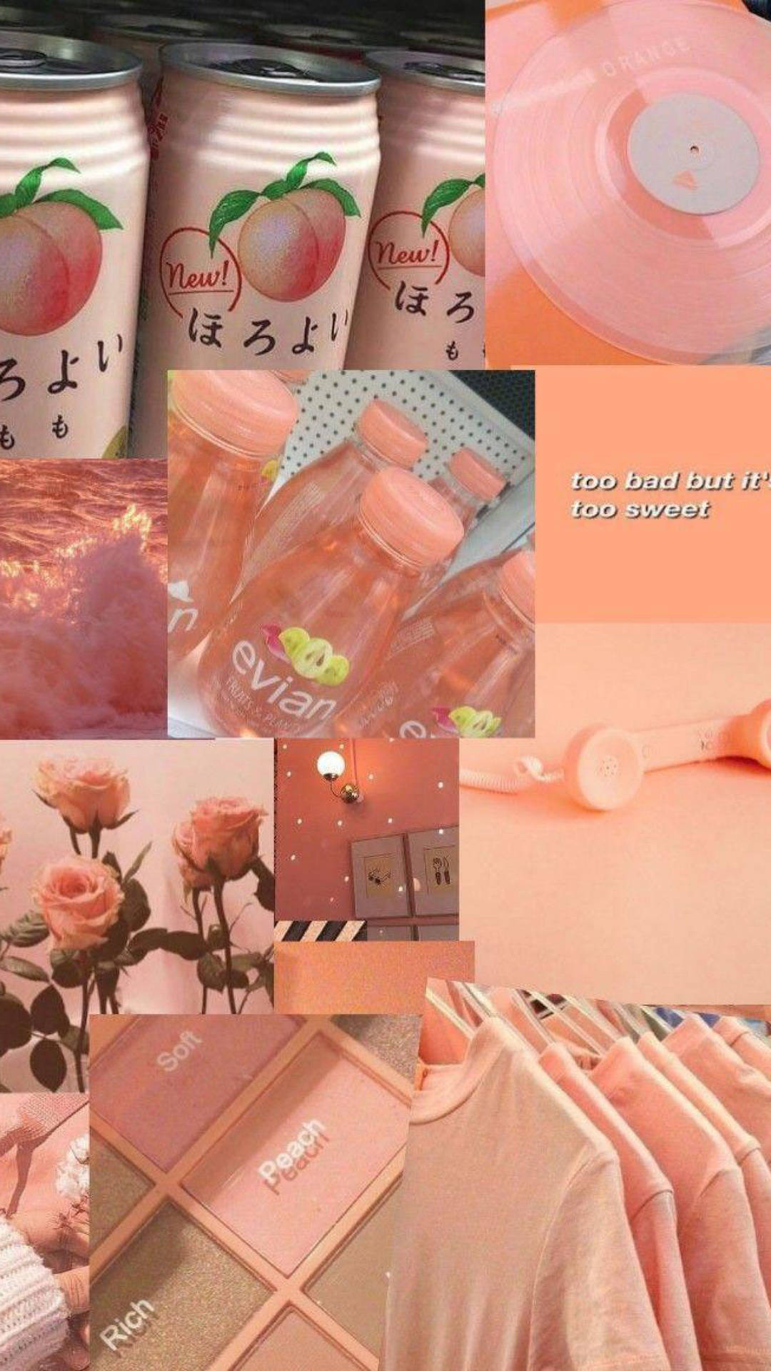 Peach Aesthetic Wallpaper