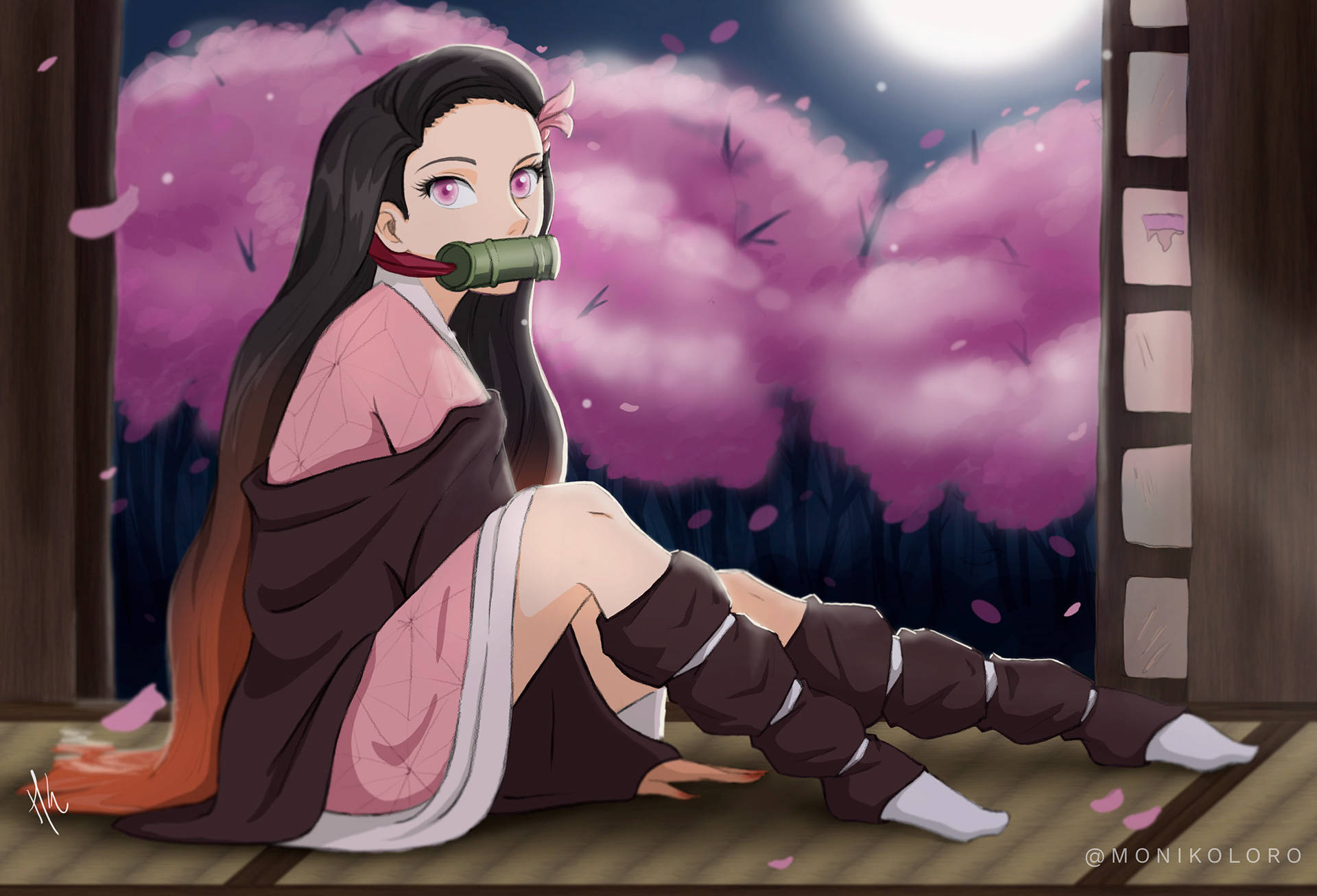 Demon Slayer Nezuko Wallpaper