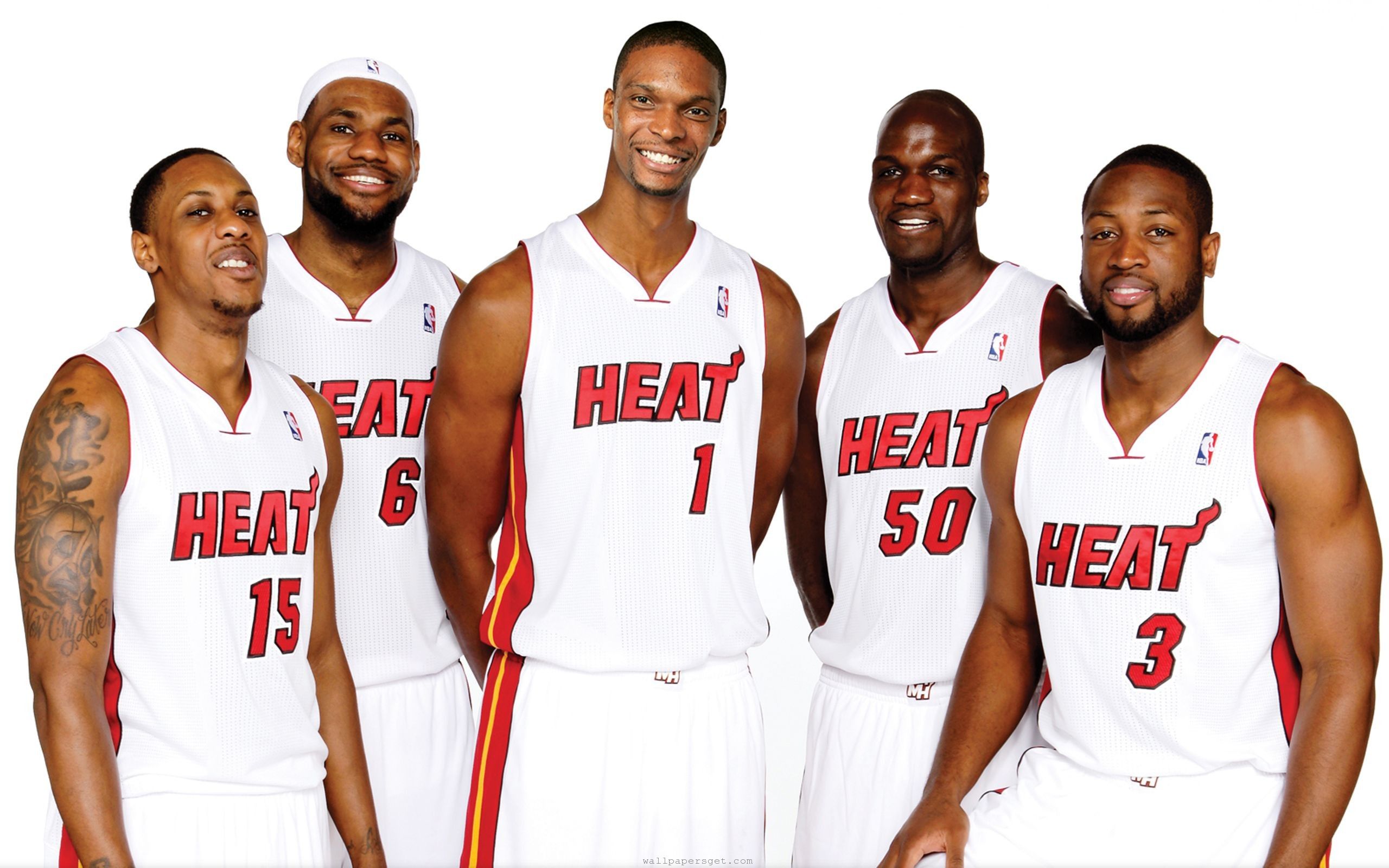 Free download Miami Heat NBA american basketball lebron wade bosh