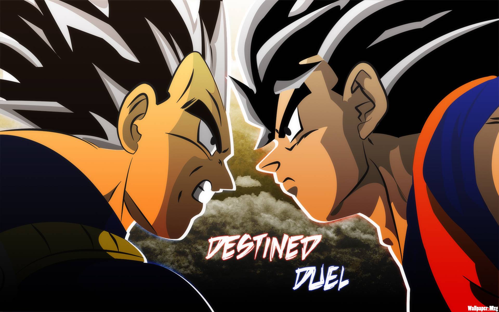 Goku vs Vegeta Wallpaper   Dragon Ball Z Wallpaper 35965661