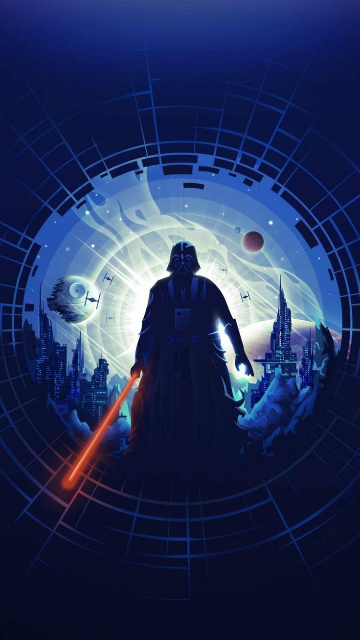 Darth Vader Star Wars Art iPhone Wallpaper