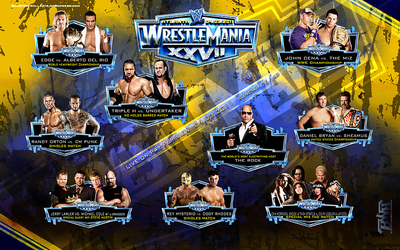 Wrestlemania Matches Wallpaper Pictures