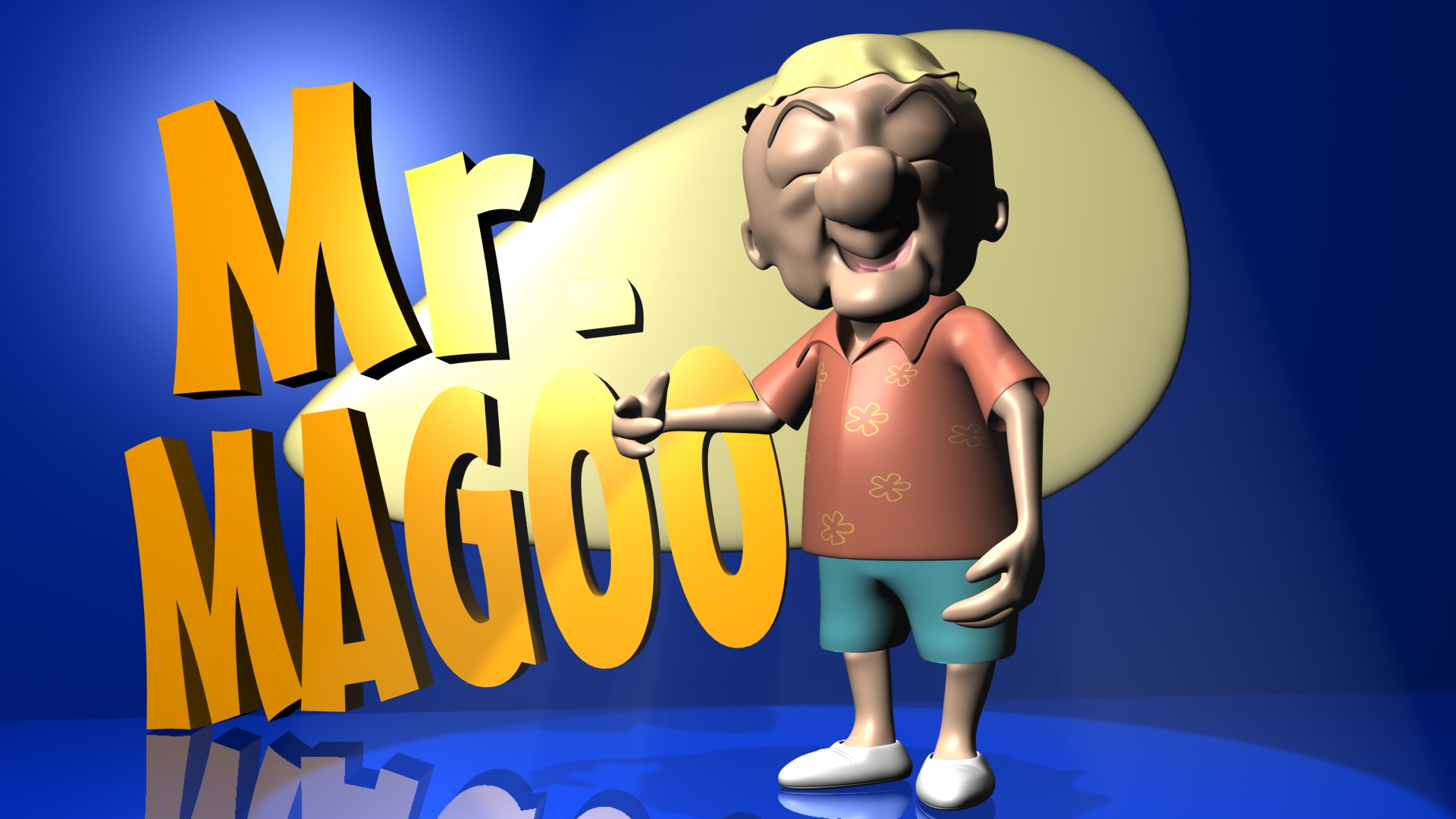 Mr Magoo 3d Puter Wallpaper Desktop Background