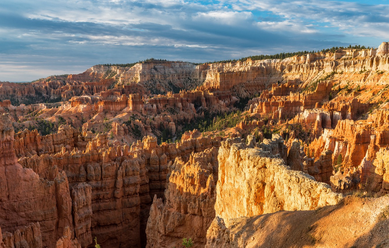 Wallpaper The Sky Canyon Bryce National Park Image For