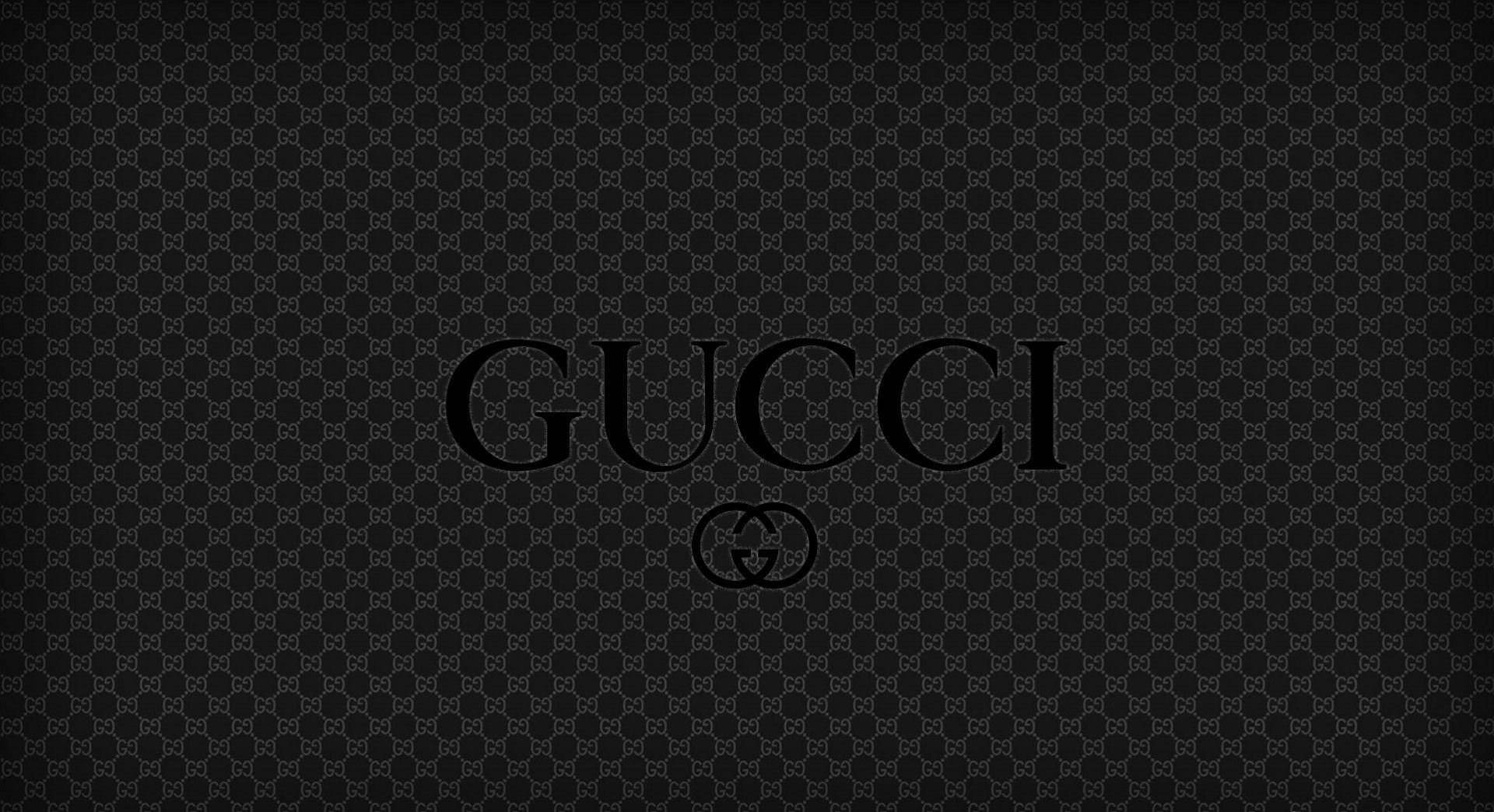 Gucci Logo For Fashion Brands Wallpaper