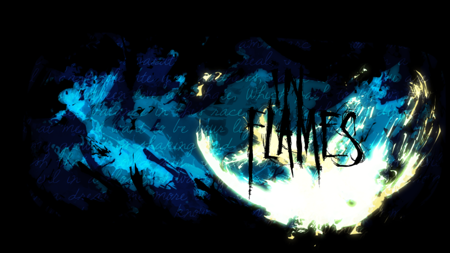 In Flames Wallpaper by Suona Chan on