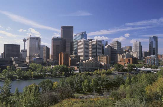 Calgary Skyline With