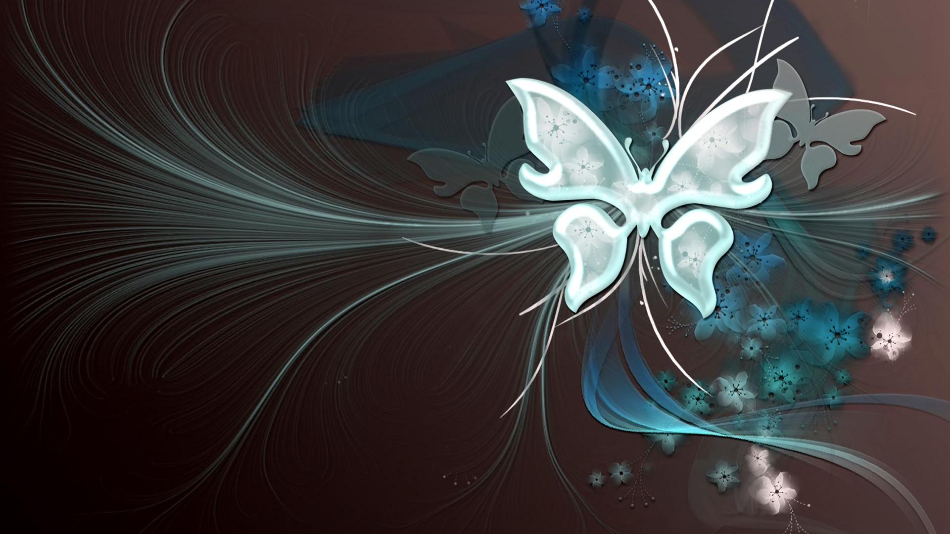 Free download Butterfly Vector Art Background HD Wallpaper of Vector