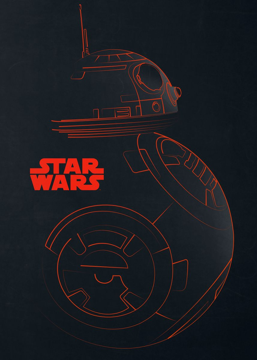 Bb Poster By Star Wars Displate Background