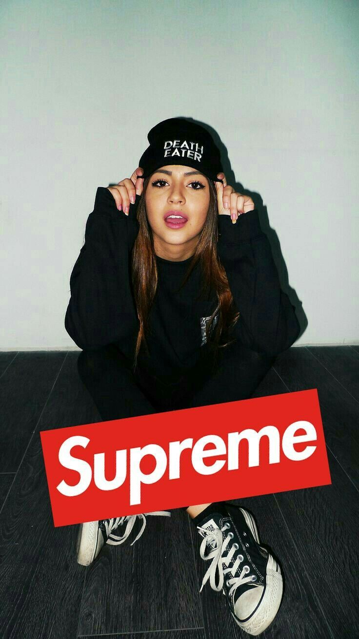 Supreme Girl Click Here To Wallpaper iPhone