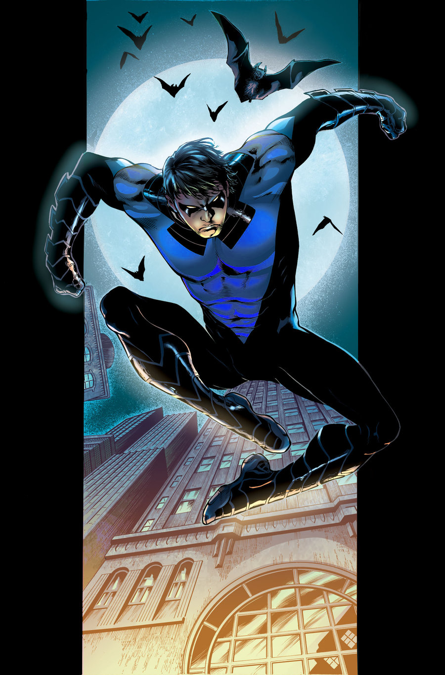 Nightwing New 52 New 52 nightwing recolor by