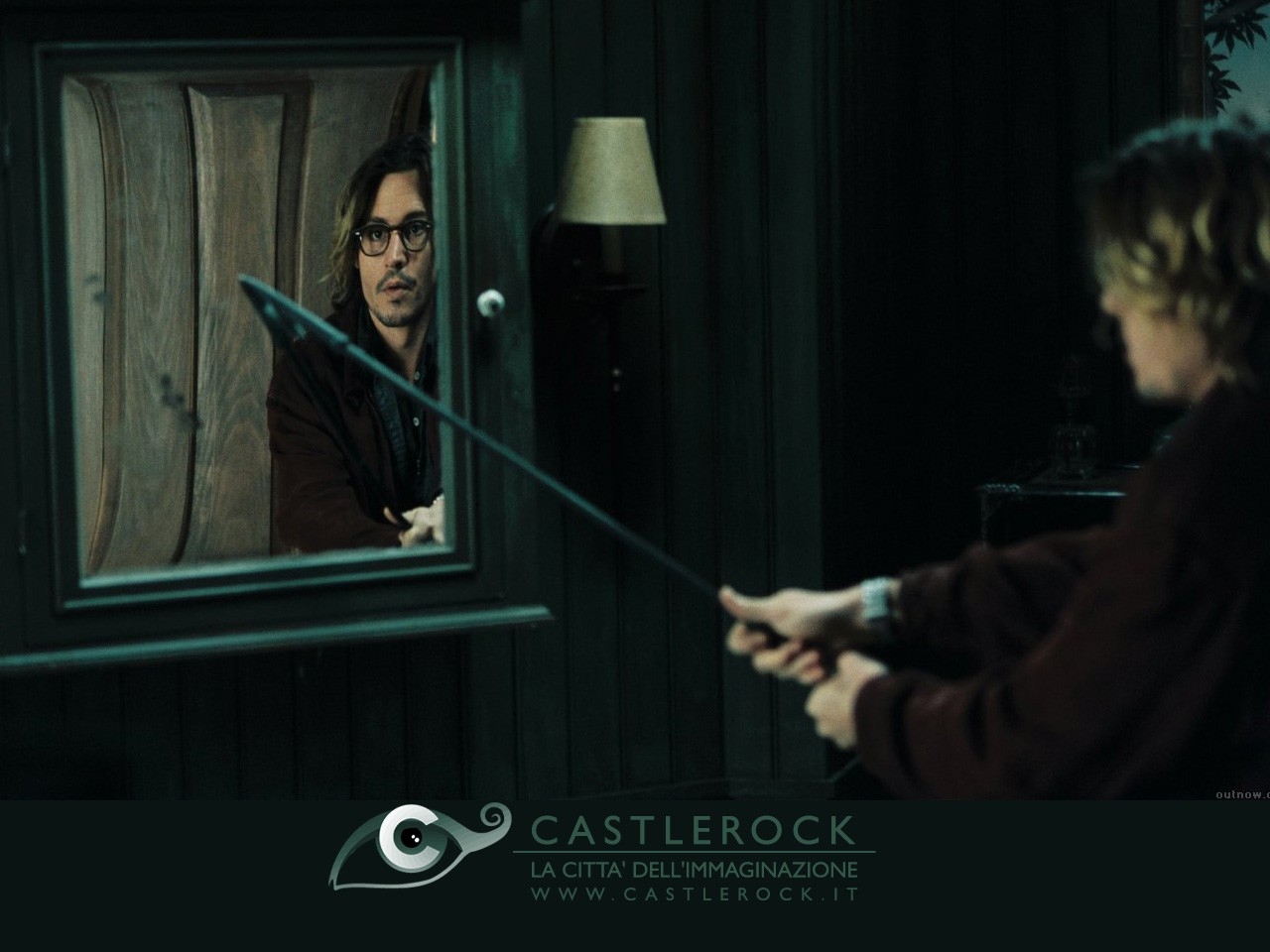 Wallpaper Del Film Secret Window Con Johnny Depp