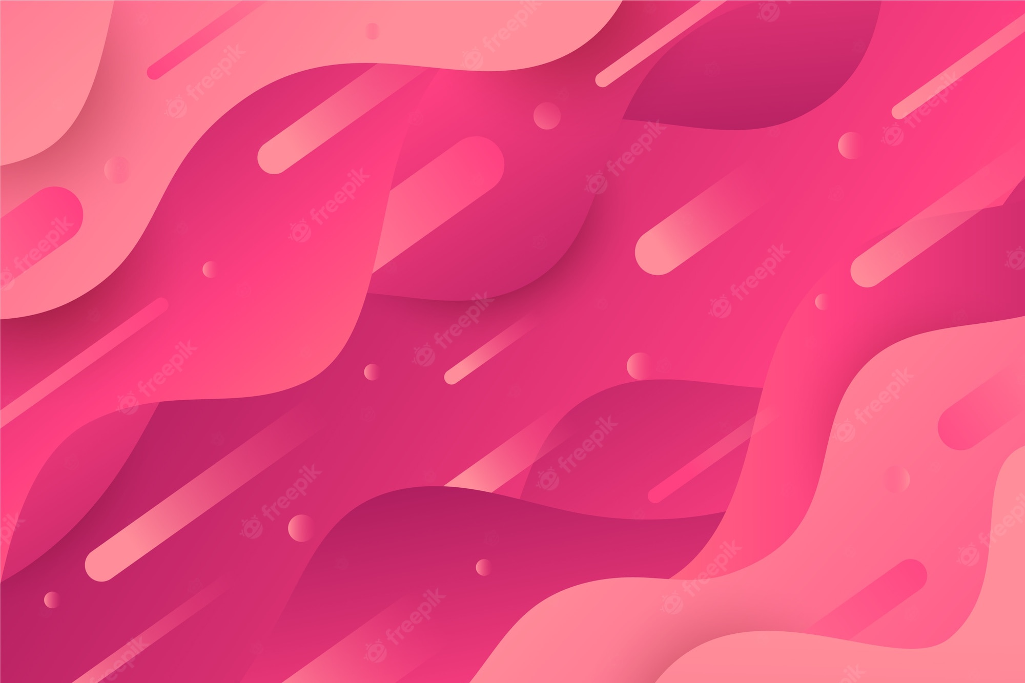 Premium Vector Pink Abstract Background