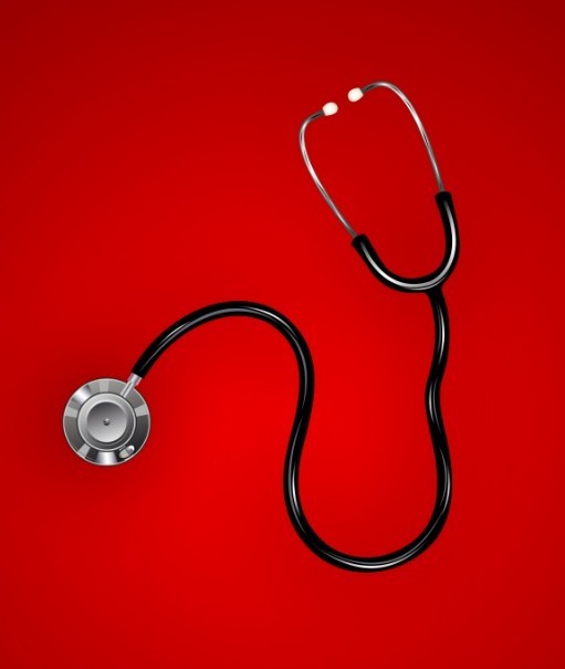Free Stethoscope Medical Background Vector   TitanUI 511x605