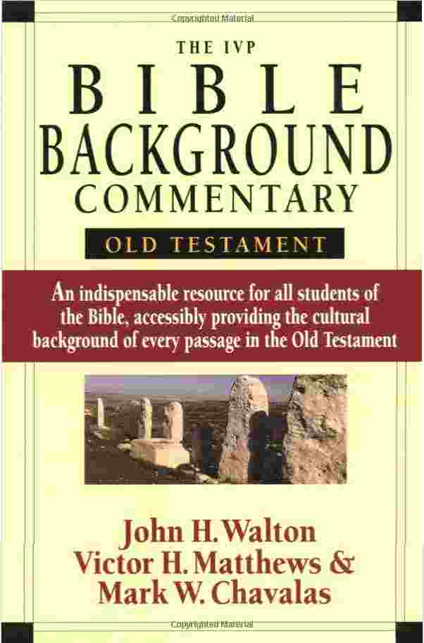 Ivp Bible Background Mentary Old Testament Theword Books
