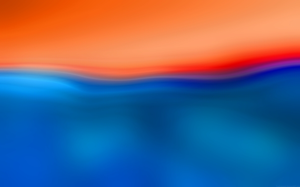  blue minimalistic orange gaussian blur blurred Orange Wallpapers