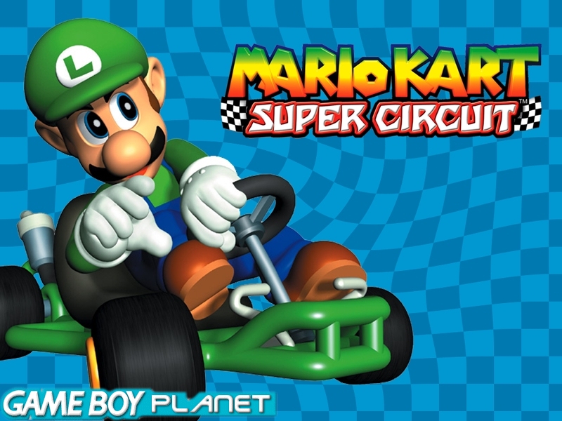 Mario Kart Super Circuit Luigi
