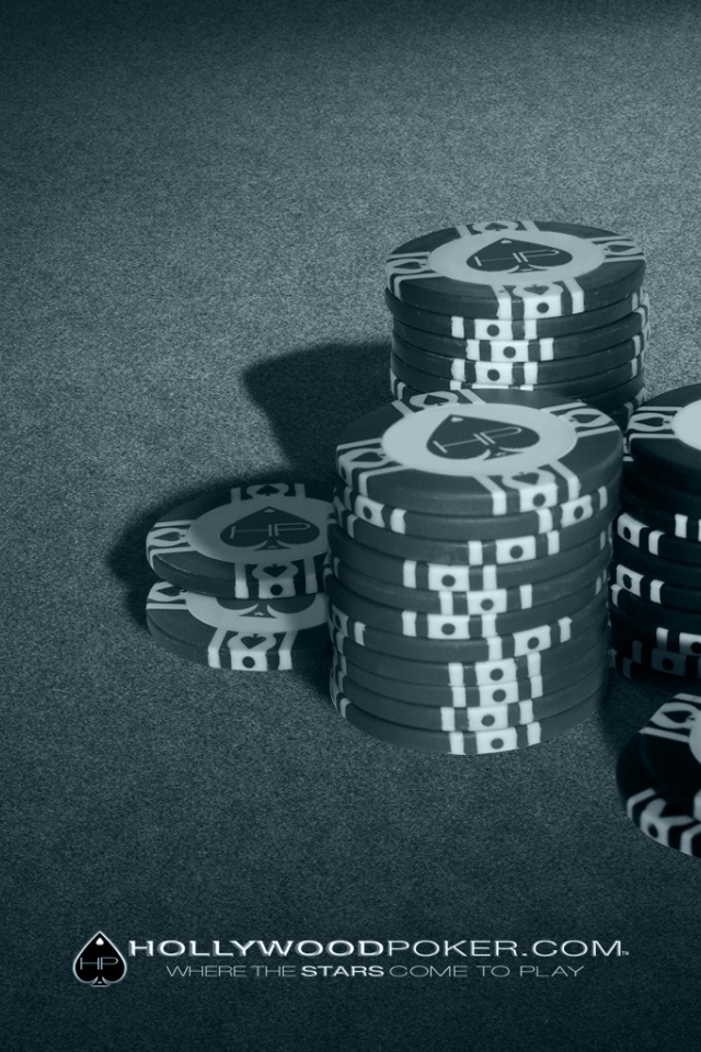 Poker Chips iPhone Wallpaper