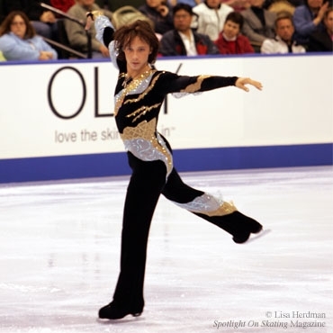 Johnny Weir Ice Skating Photo
