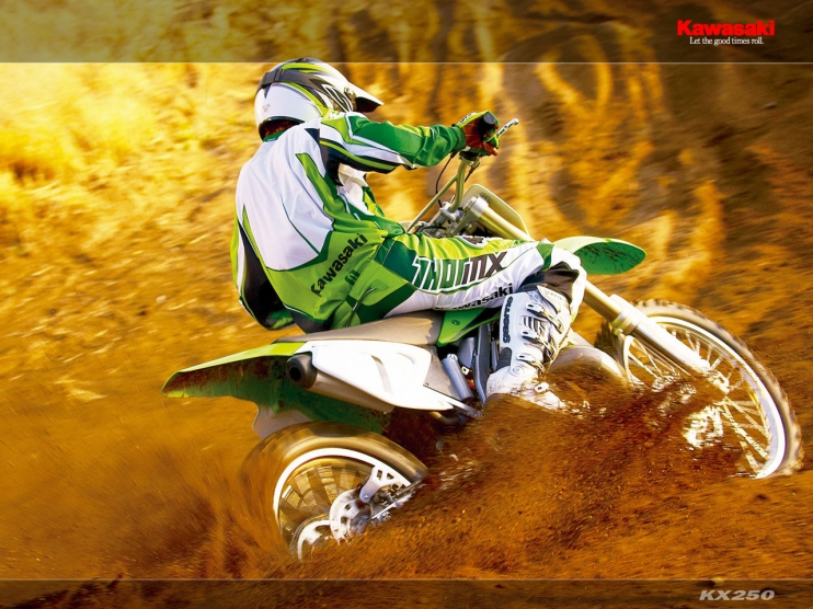 Hq Kawasaki Kx Motocross Bike Wallpaper