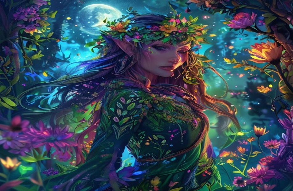 Female Elf Wallpaper