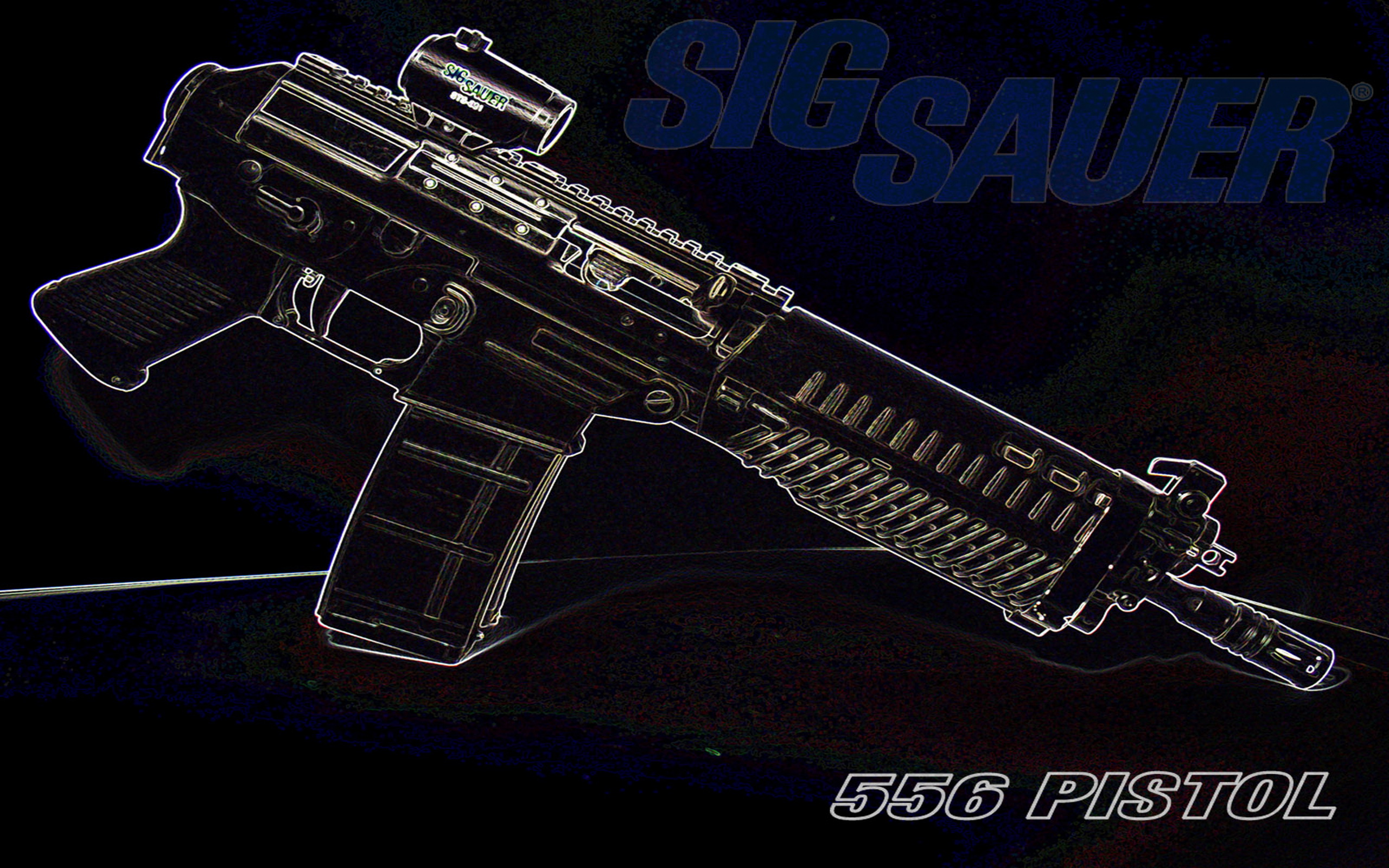 Sig Sauer Pistol Gun Military Weapon