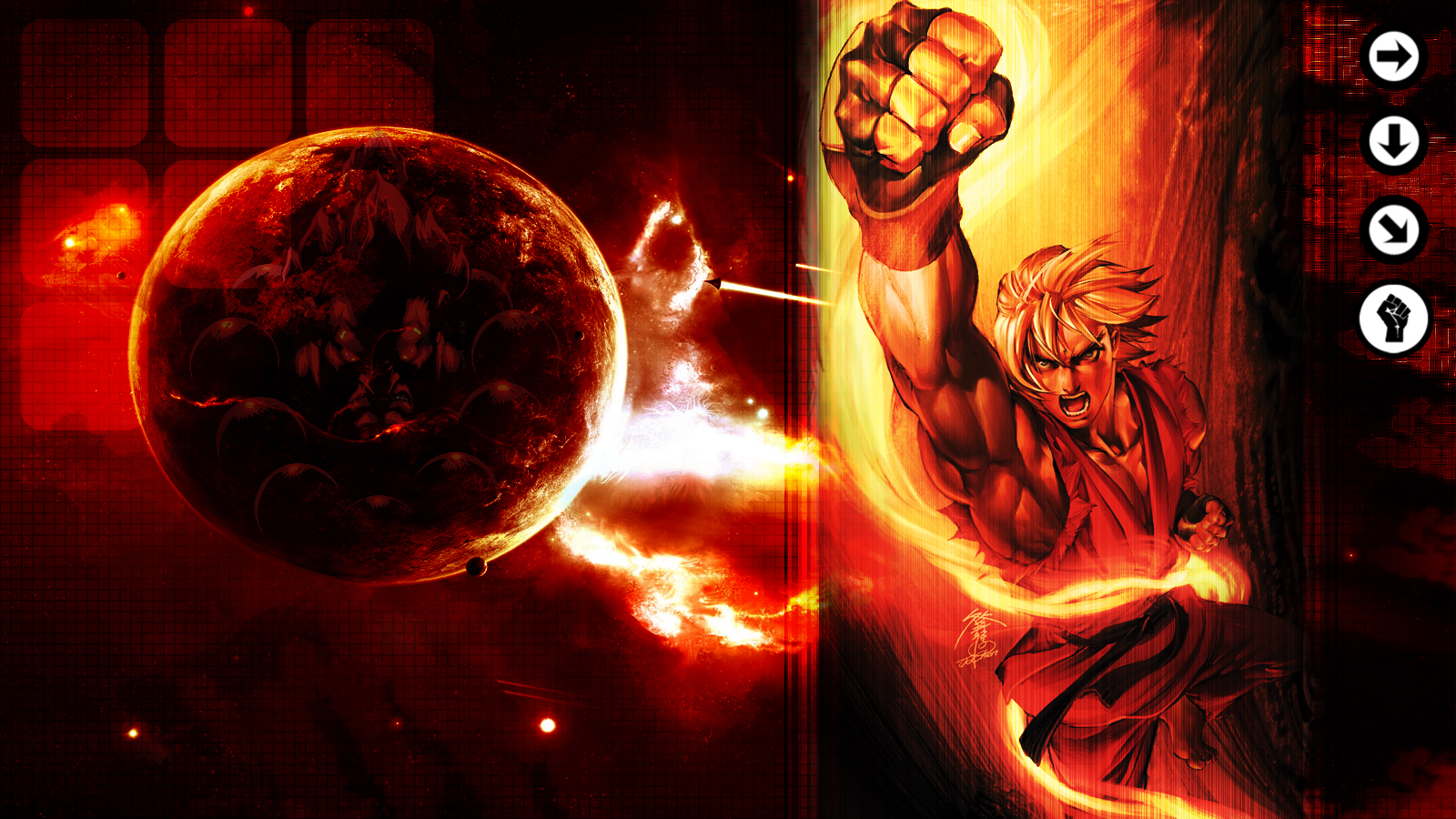 Ken Street Fighter Wallpaper