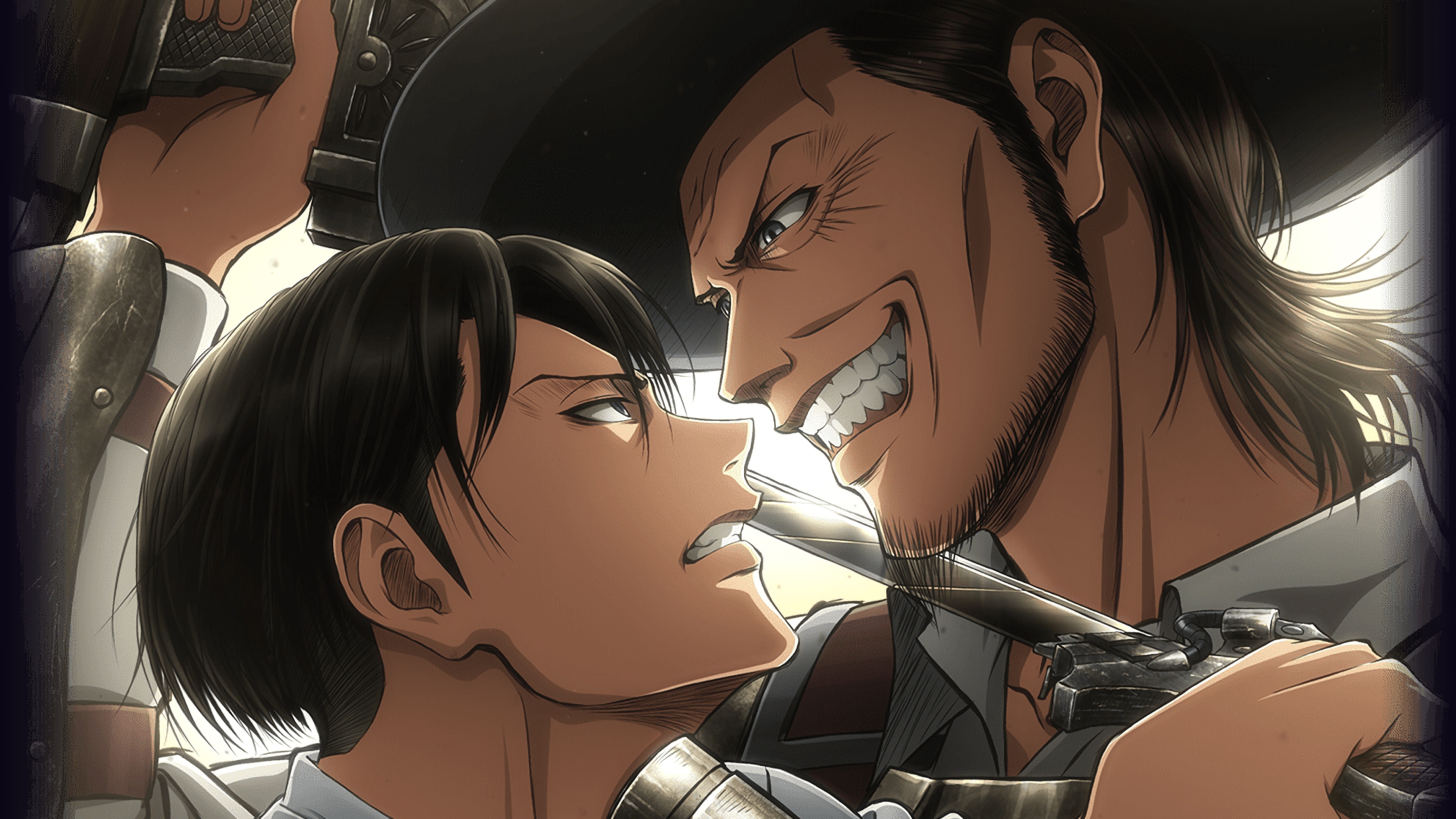 Levi Vs Kenny Wallpaper