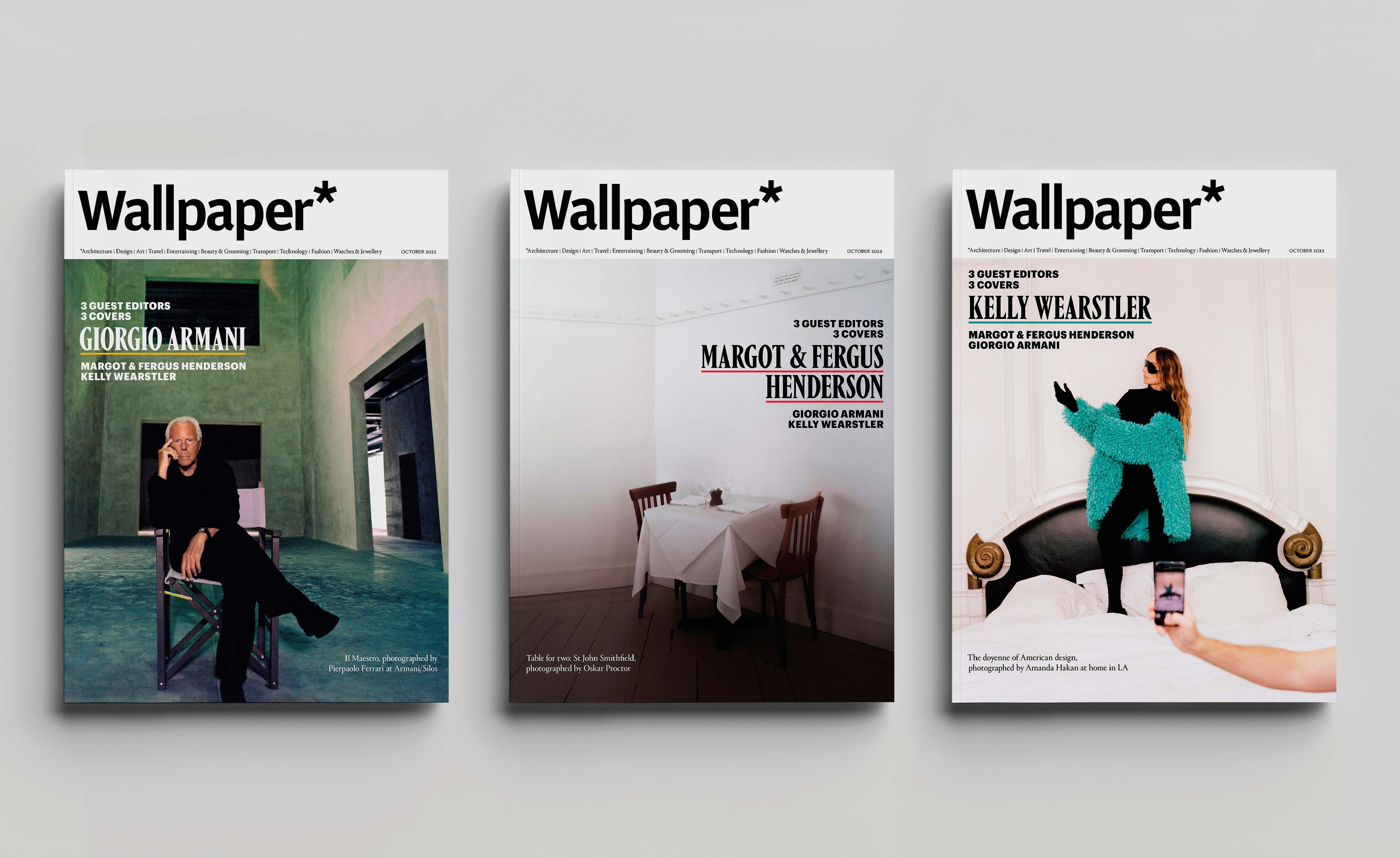 Three guest editors take over Wallpaper October 2022 issue