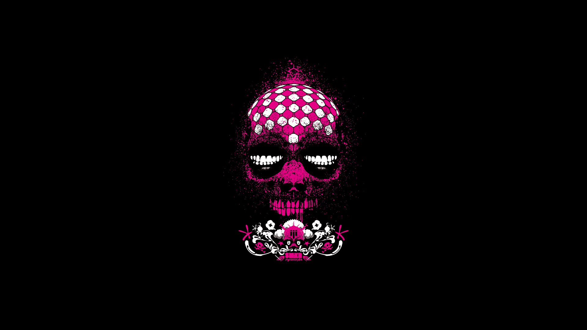 deviantart windows 10 themes pink skull