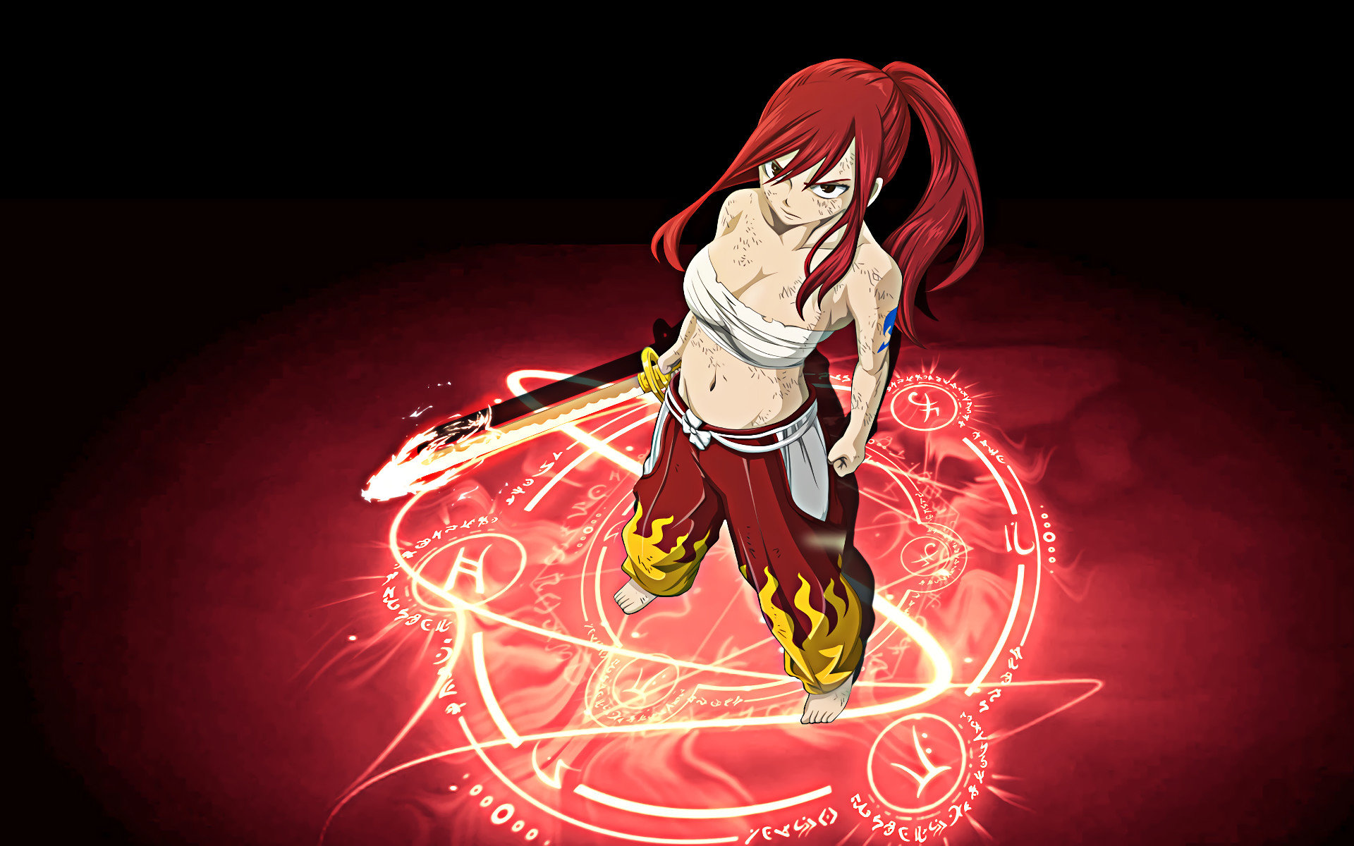 Best Erza Scarlet Background Id For High Resolution HD