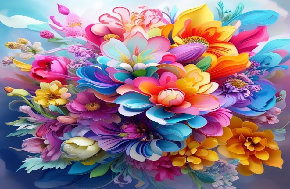 3d Flower Wallpaper