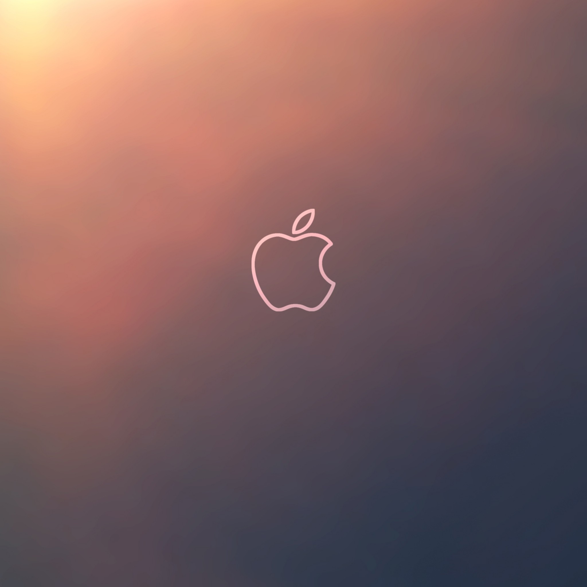 Apple Fluorescence Brand iPad Air Wallpaper Download iPhone