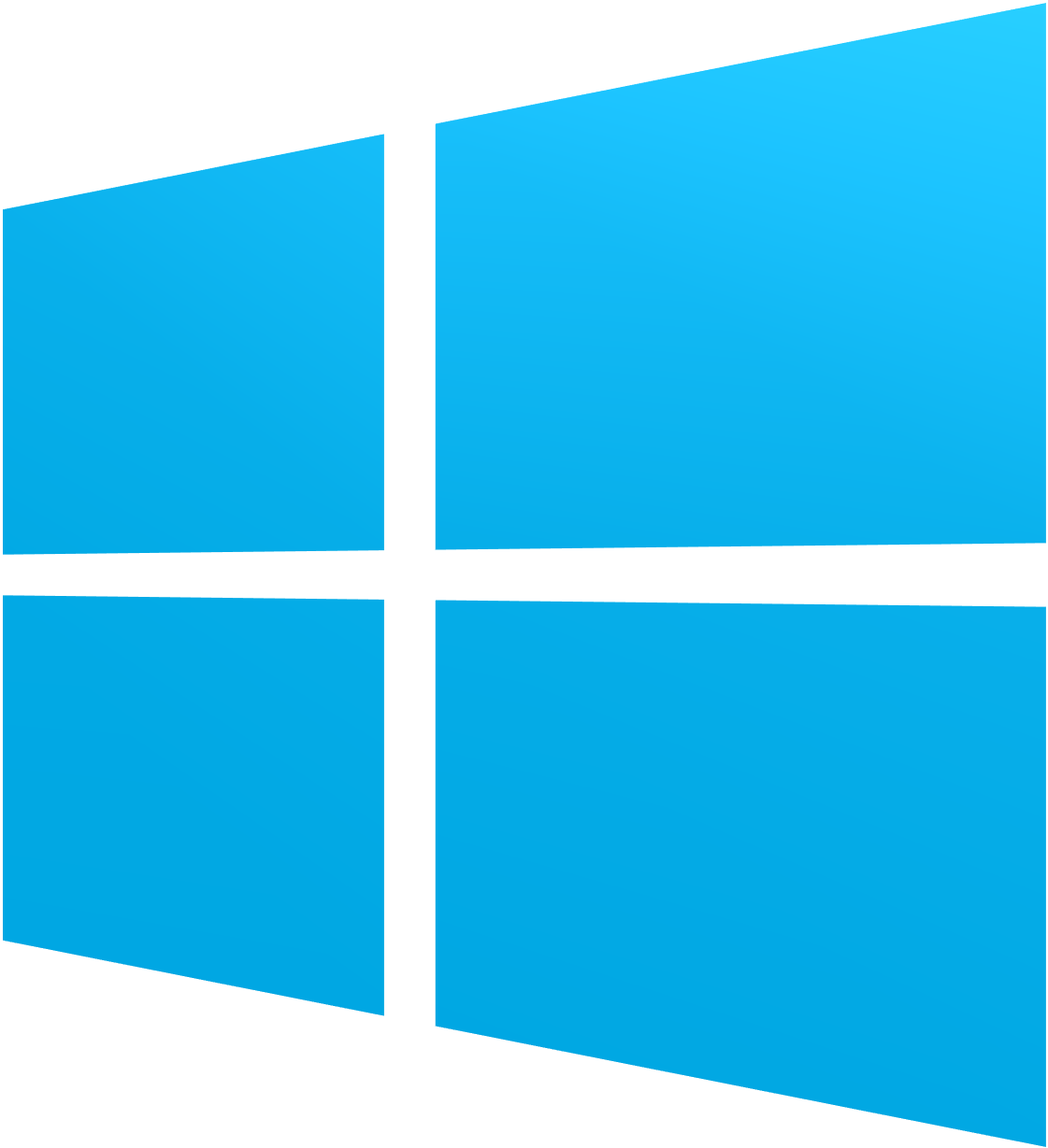 The New Windows logo Original and Colored by dAKirby309 on
