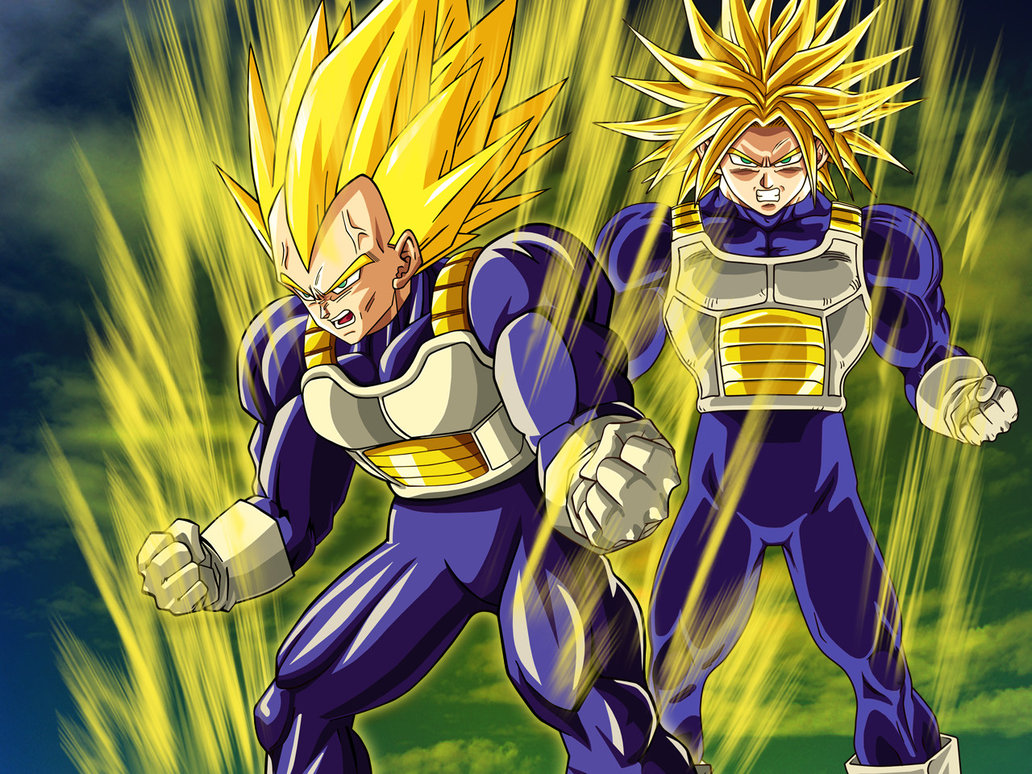 Wallpaper Vegeta and Trunks by Dony910