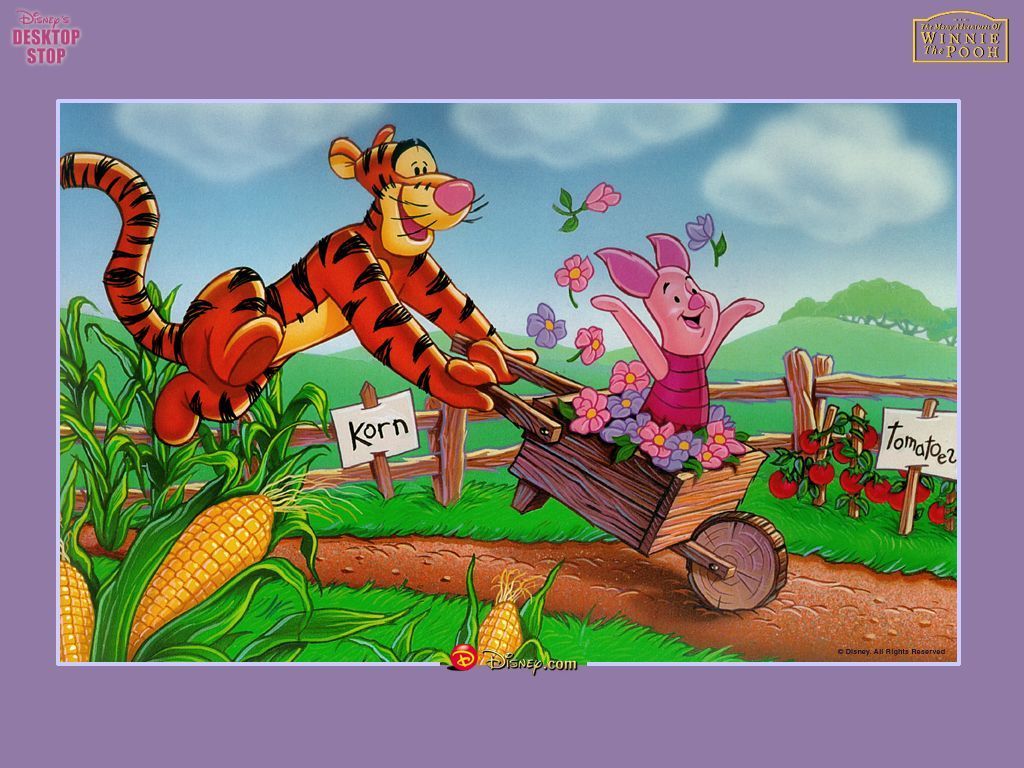 Tigger And Piglet Wallpaper Winnie The Pooh