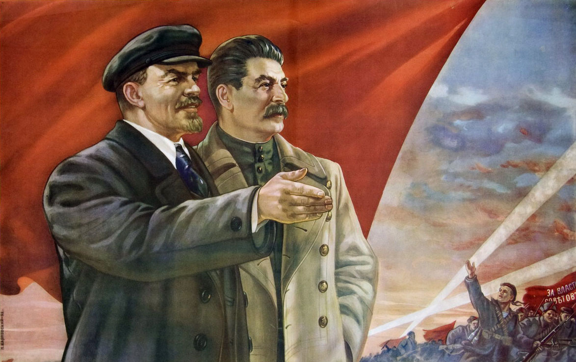 Vladimir Lenin And Joseph Stalin