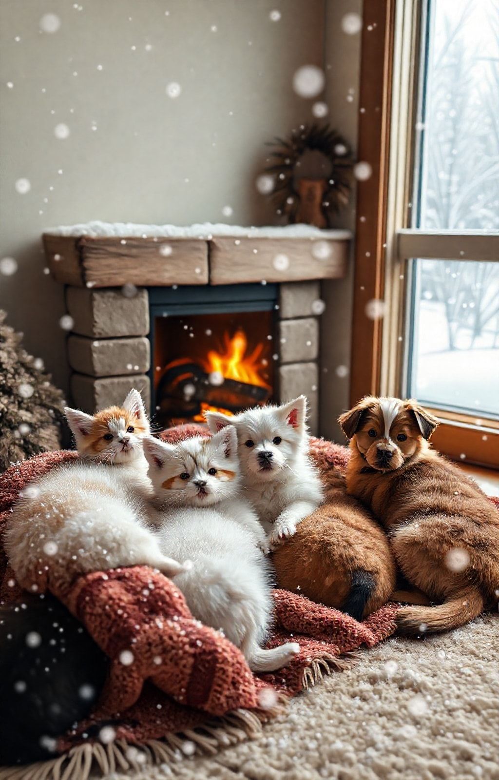 Winter Pet Wallpaper
